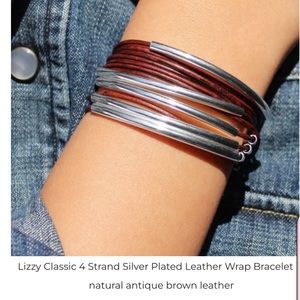 Lizzy James Classic Three Color Brown bracelet/necklace